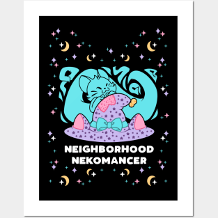 Neighborhood Nekomancer Posters and Art